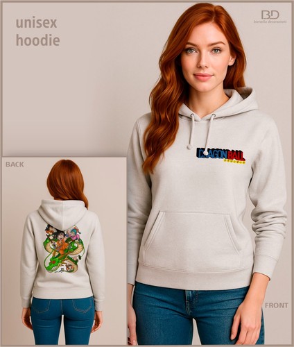Felpa hoodie dragon ball - felpa,