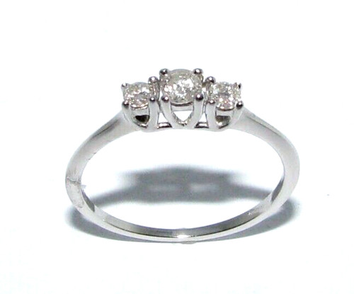 Anello trilogy oro bianco 9 - trilogy,