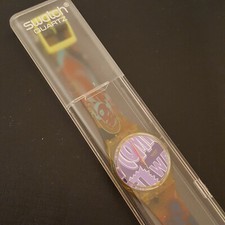 Swatch vintage scatola originale Robin GJ103 1990 RARA