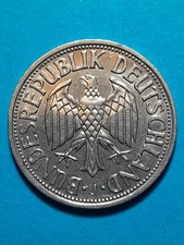 WEST GERMANY 1 MARK 1955 J