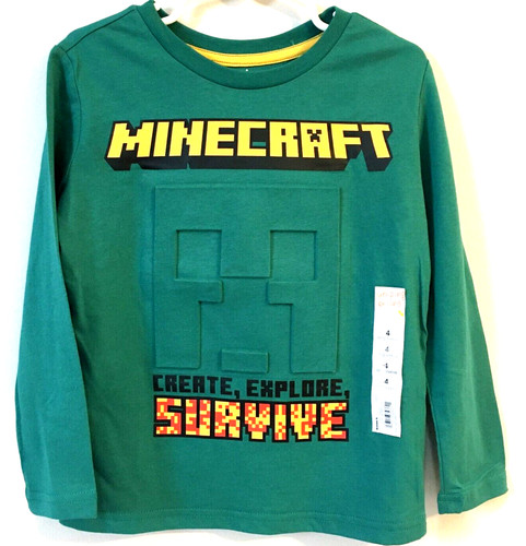 Shirt minecraft creeper - t-shirt,