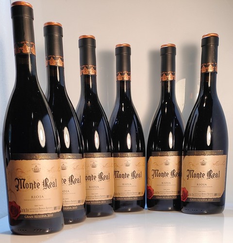 Botellas vino monte real - botellas,