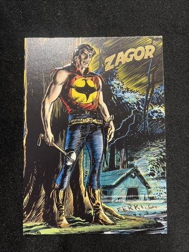 Cartolina zagor maxi card - maxi,