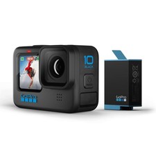 GoPro HERO10 Black Action Camera impermeabile con LCD frontale - Ricondizionata