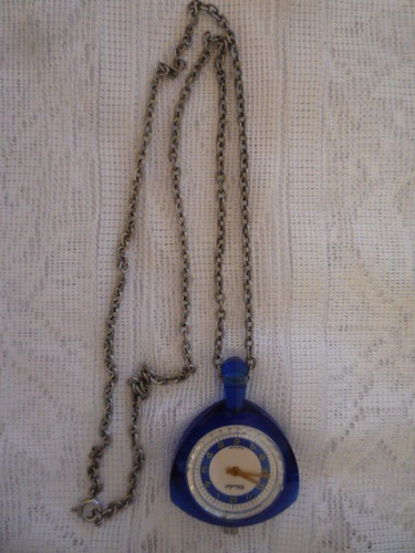 Collana ciondolo orologio