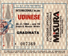 Biglietto Inter vs Udinese