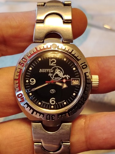 Vintage diver bostok amphibia - diver,