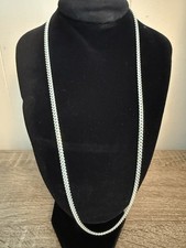 24" argento 925 4mm Miami