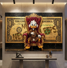 Pop art Dagobert Duck-Goney