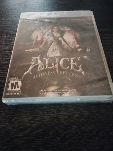Ps3 video game alice madness - alice:,