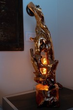 Lampade In Legno Fatte A Mano