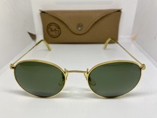 OCCHIALI DA SOLE RAY-BAN ROUND  SUNGLASSES + CUSTODIA/CASE