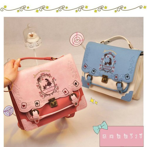 Borsa tracolla alice nel - borsa,
