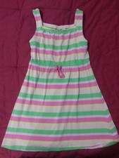 lotto 743 vistito vestitino abito bimba bambina righe 110/116cm 5/6 anni