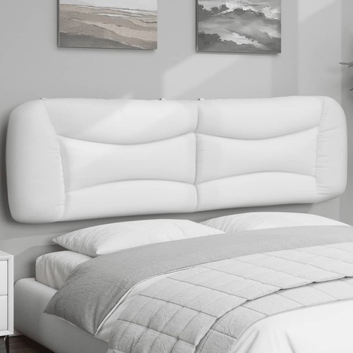 Vidaxl cuscino testiera bianco - cuscino,