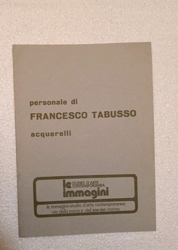 Personale francesco tabusso - personale,