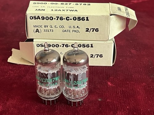 Tubi ecc83 12ax7 jan - tubi, ge