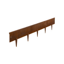 BORDURA IN ACCIAIO CORTEN PER