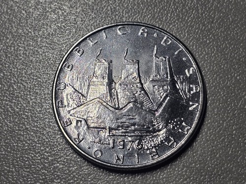San marino 100 lire 1976 - san, stg