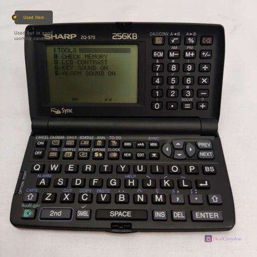 Sharp 570 organizer - sharp,