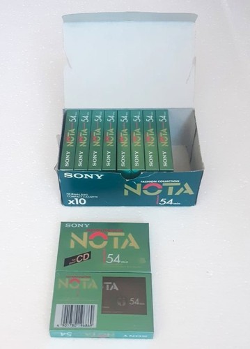 Audio cassette sony nota 54 - audio,