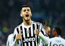 Alvaro Morata Firmata 12X8