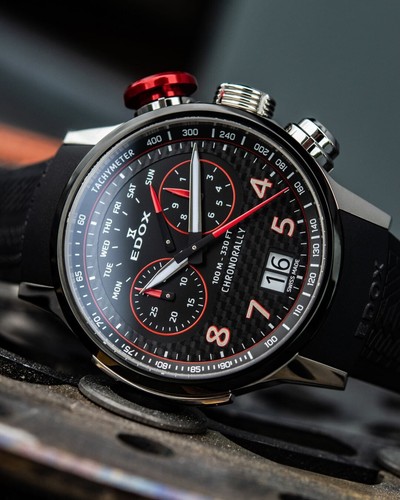 Edox chronorally chronograph - chronorally,