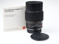 Leica Apo Macro Elmarit R 100 mm f2.8 E60 obiettivo lens Leitz 98575