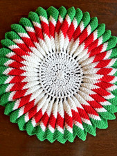 VTG Handmade Crocheted Doily