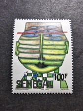 TIMBRE SÉNÉGAL TABLEAU DU