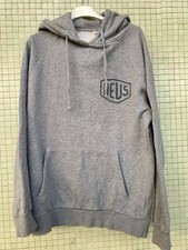 deus ex machina S Grey Hoodie / felpa con cappuccio grigio Skater Streetwear 