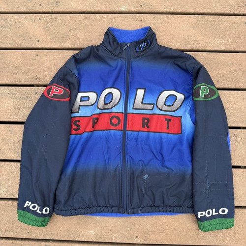 Giacca pile vintage - vintage, polo