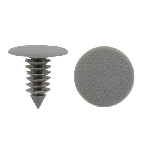 50pcs plastique gris bouclier - 50pcs,