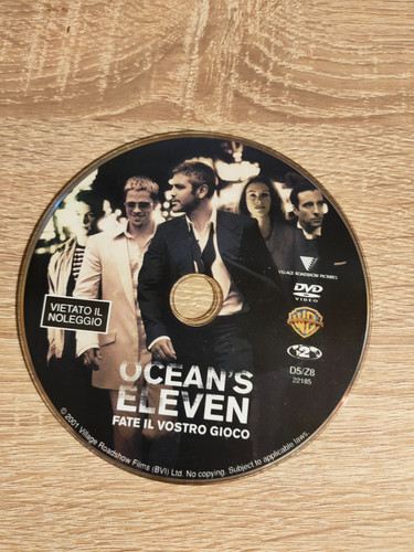 Dvd ocean eleven solo cd - ocean's,