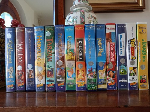 Cassette vhs walt disney - walt,