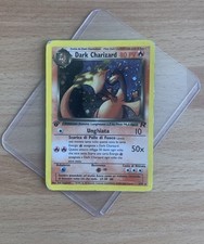 ??Pokemon Dark Charizard 4/82 Holo 1 Edizione Team Rocket??