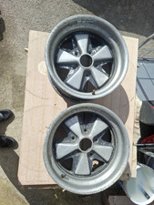 2 Cerchi Fuchs  Porsche 911 8X15 Ottima Qualità Replica Fedele Anni 70