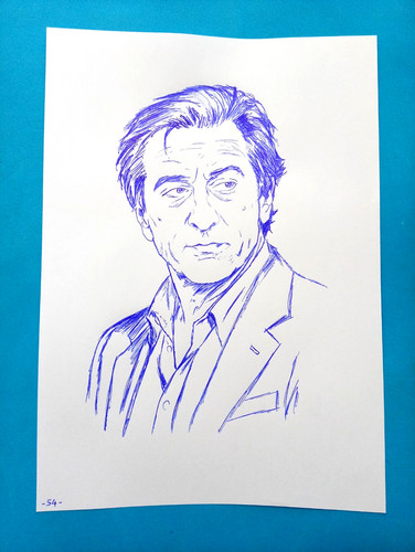 Disegno robert niro a - di,