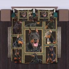 Set lenzuola 3D Doberman set
