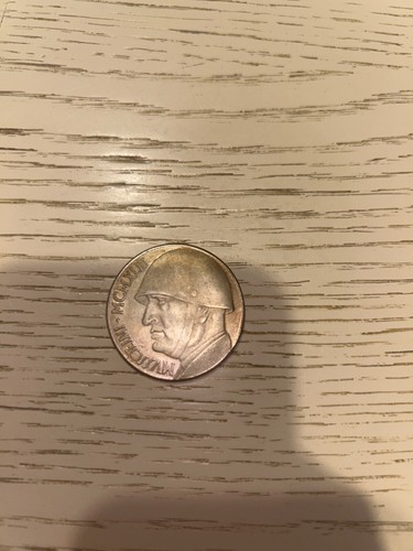 Moneta mussolini lire 1943 - lire,