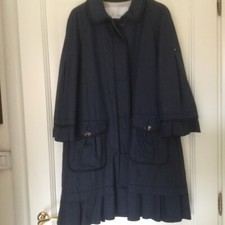 Splendido trench blu scuro Sportmax, taglia 44