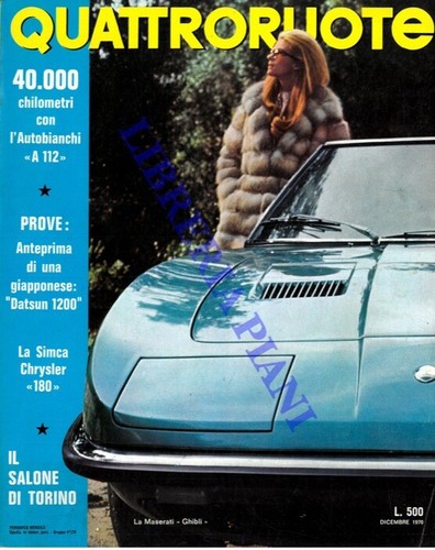 Quattroruote 1970 - quattroruote., 1970.