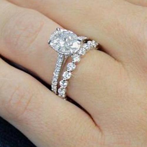 Vero moissanite placcato oro - vero,