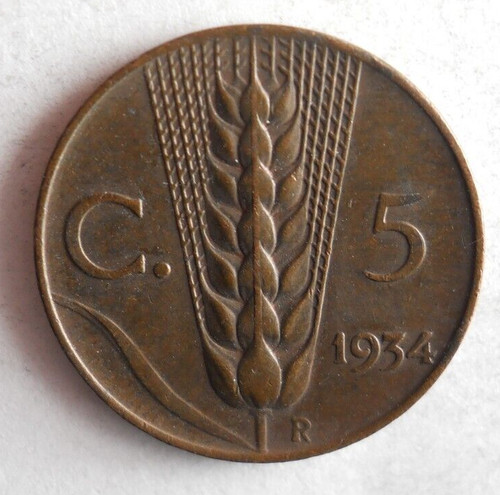 1934 italia centesimi - italia,