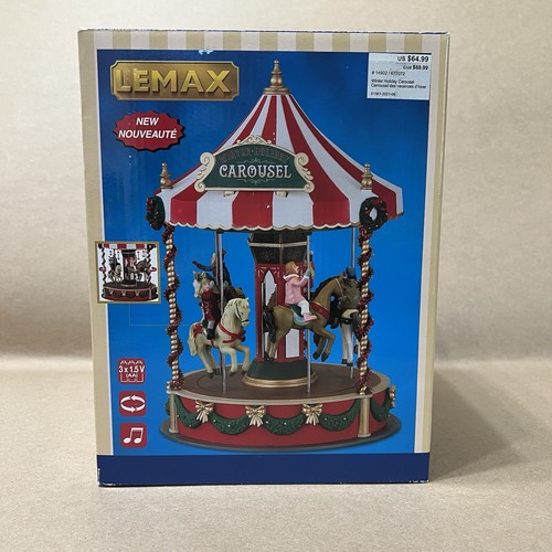 Giostra natale lemax - natale,