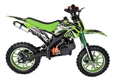 Mini Dirt Bike 50cc, 2 tempi, automatica, scrambler, consegna 24 ore. Regno Unito