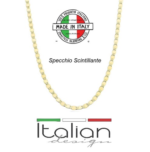 Collana italiana 18k - italiana,