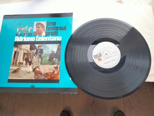Adriano celentano una festa - lp,