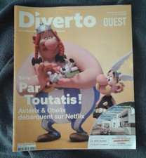 Revue DIVERTO Ouest France*PAR TOUTATIS ASTERIX &OBELIX*AVRIL 2025