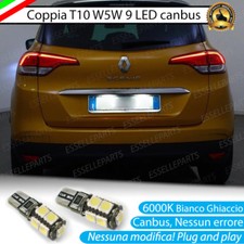 COPPIA LUCI TARGA A 9 LED